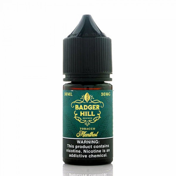 Menthol Salt - Badger Hill Reserve E-Juice