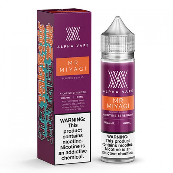 Mr. Miyagi - Alpha Vape E-Juice (60 ml)