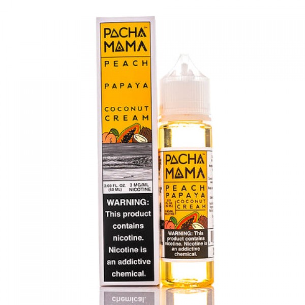 Peach Papaya Coconut Cream - Pachamama E-Juice (60 ml)