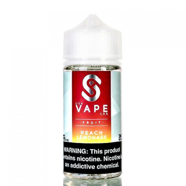 Peach Lemonade - USA Vape Lab E-Juice (100 ml)