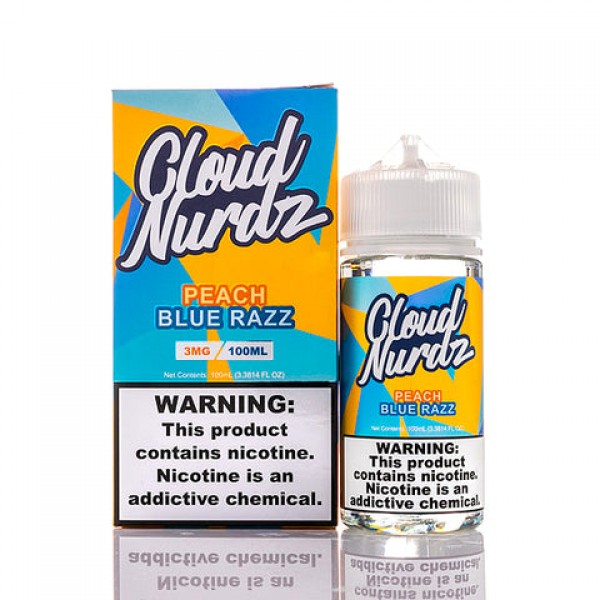 Peach Blue Razz - Cloud Nurdz E-Juice (100 ml)