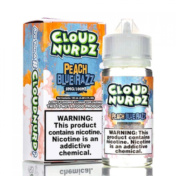 Peach Blue Razz - Cloud Nurdz E-Juice (100 ml)