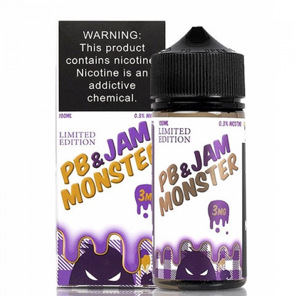 PB & Grape Jam - Jam Monster E-Juice (100 ml)