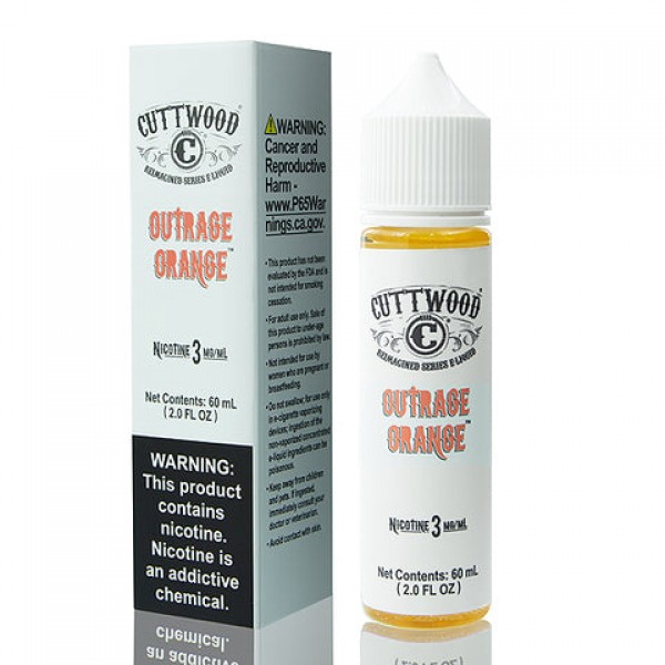 Outrage Orange - Cuttwood Reimagined Series E-Liquid (60 ml)