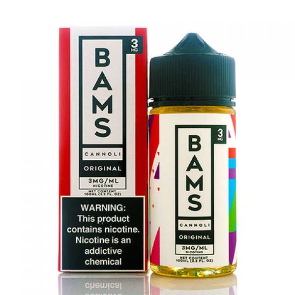 Original Cannoli - Bam's Cannoli E-Juice (100 ml)