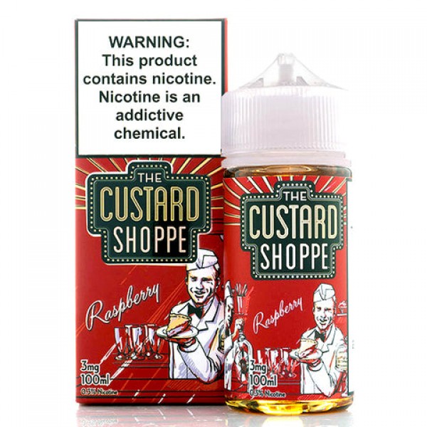 Raspberry - The Custard Shoppe E-Juice (100 ml)