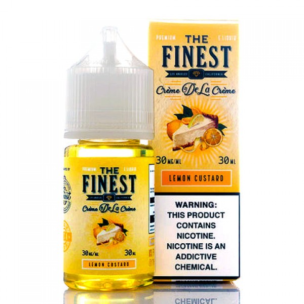 Lemon Custard Salt- The Finest E-Juice