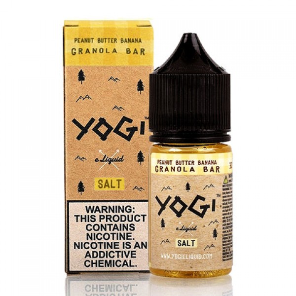 Peanut Butter Banana Granola Bar [Nic Salt Version] - Yogi E-Juice