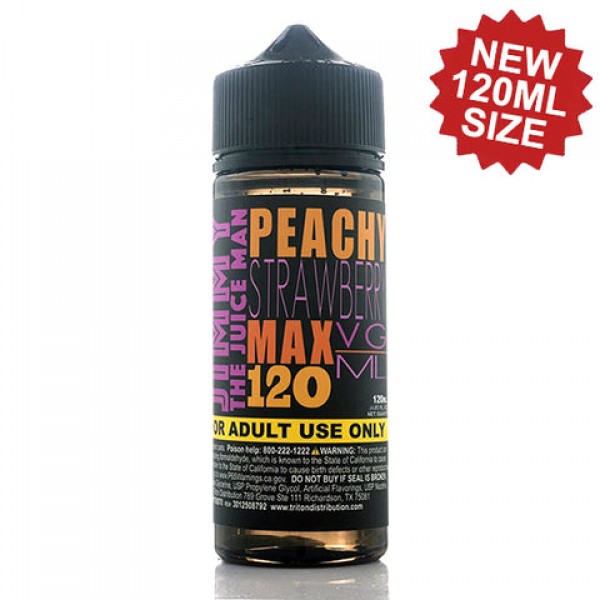 Peachy Strawberry - Jimmy the Juiceman E-Liquid (120 ml)