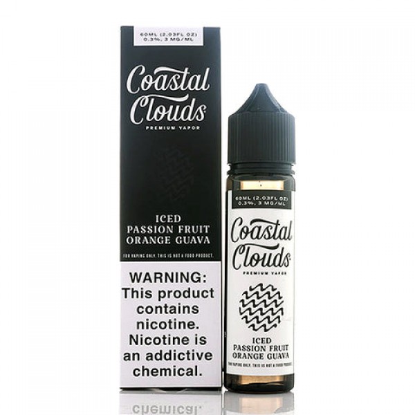 Iced Passion Fruit Orange Guava - Coastal Clouds E-Juice (60 ml)