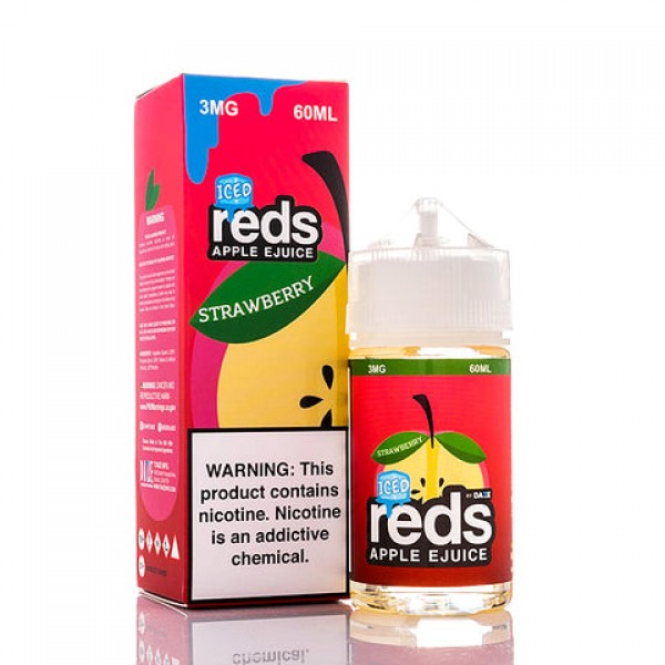 Reds Strawberry Iced - Reds E-Juice (60 ml)