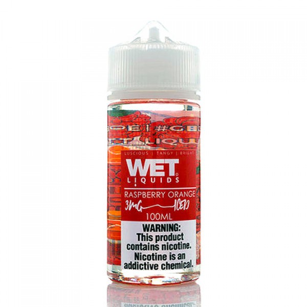 Raspberry Orange Iced - Wet Liquids E-Juice (100 ml)