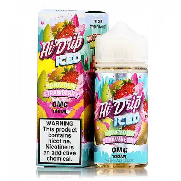 Honeydew Strawberry Iced - Hi Drip E-Juice (100 ml)