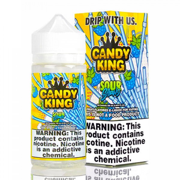 Sour Straws - Candy King E-Juice (100 ml)