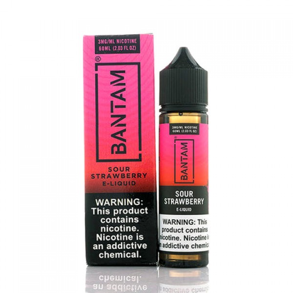 Sour Strawberry - Bantam E-Juice (60 ml)