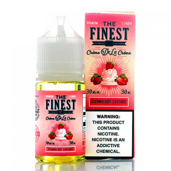 Strawberry Custard Salt- The Finest E-Juice