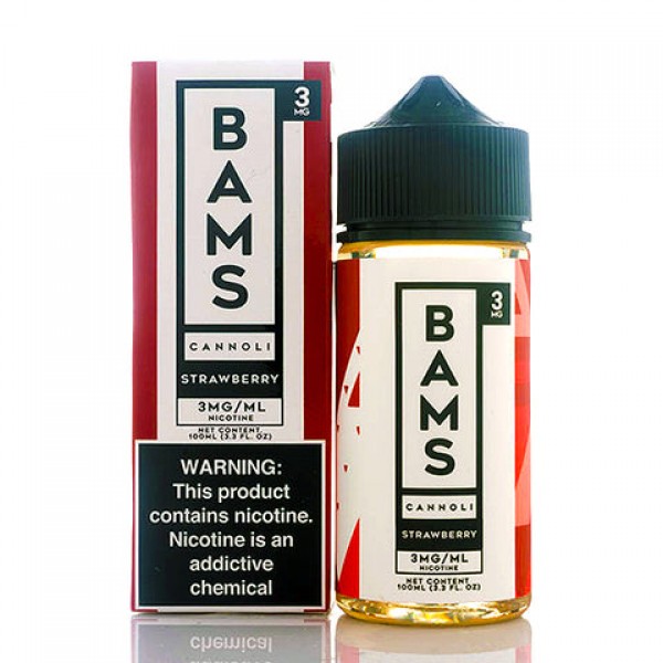 Strawberry Cannoli - Bam's Cannoli E-Juice (100 ml)