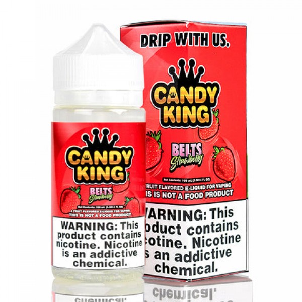 Strawberry Belts - Candy King E-Juice (100 ml)