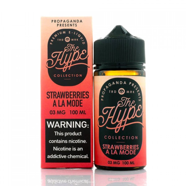 Strawberries A La Mode - Propaganda Hype E-Juice (100 ml)