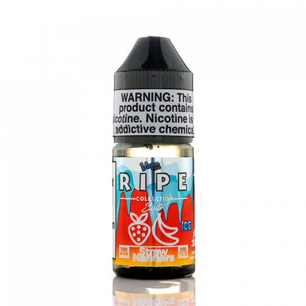 Straw Nanners Ice Salt - Ripe Collection E-Juice [Nic Salt Version]