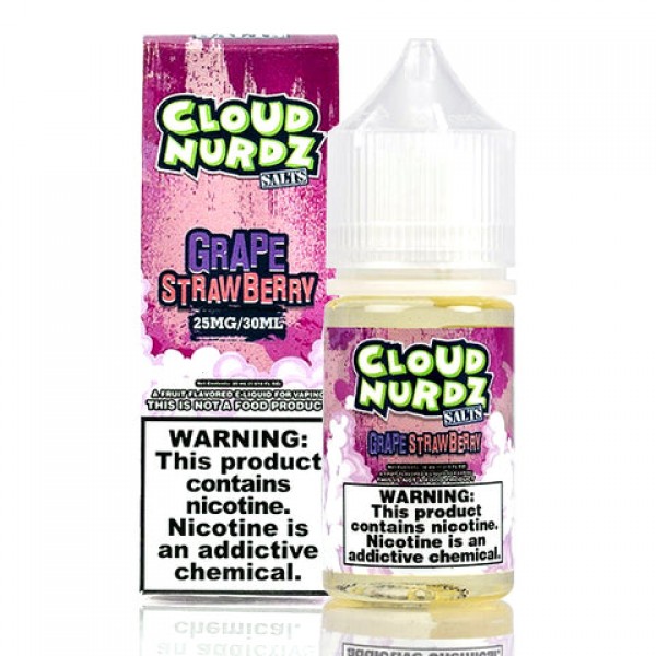 Grape Strawberry - Cloud Nurdz Salts E-Juice [Nic Salt Version]
