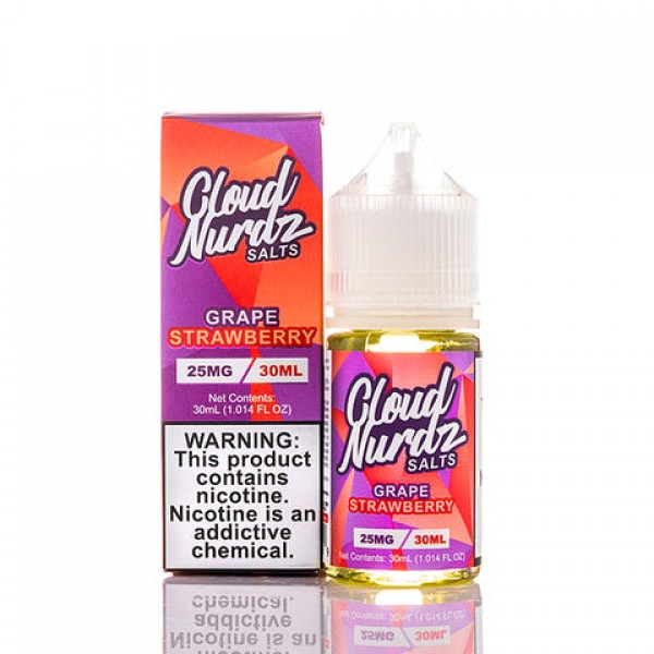 Grape Strawberry - Cloud Nurdz Salts E-Juice [Nic Salt Version]