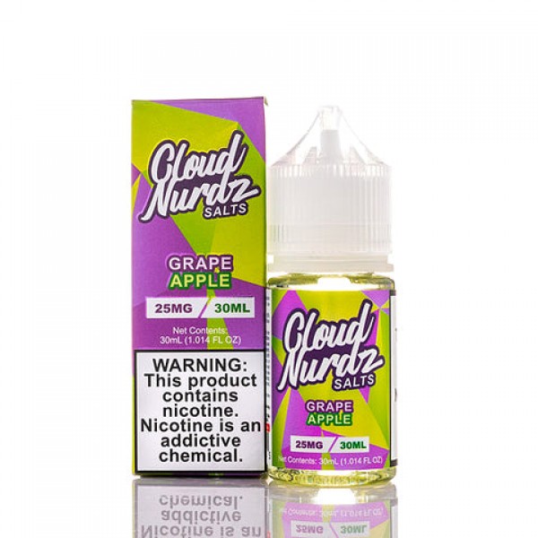 Grape Apple - Cloud Nurdz Salts E-Juice [Nic Salt Version]