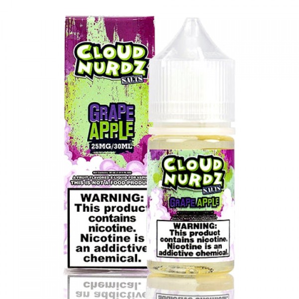 Grape Apple - Cloud Nurdz Salts E-Juice [Nic Salt Version]
