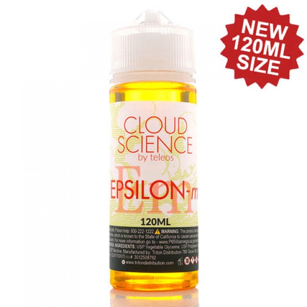 Epsilon-M - Cloud Science E-Juice (120 ml)