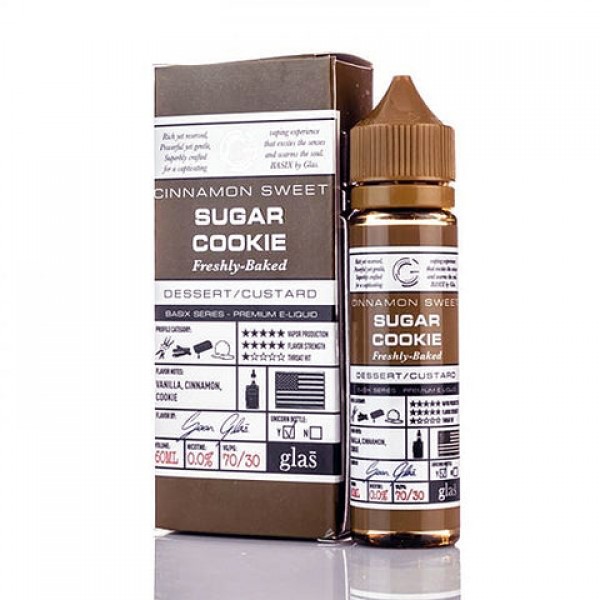 Sugar Cookie - Glas Basix E-Juice (60 ml)