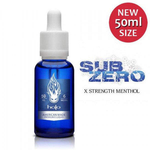 SubZero Menthol - Halo E-Liquid