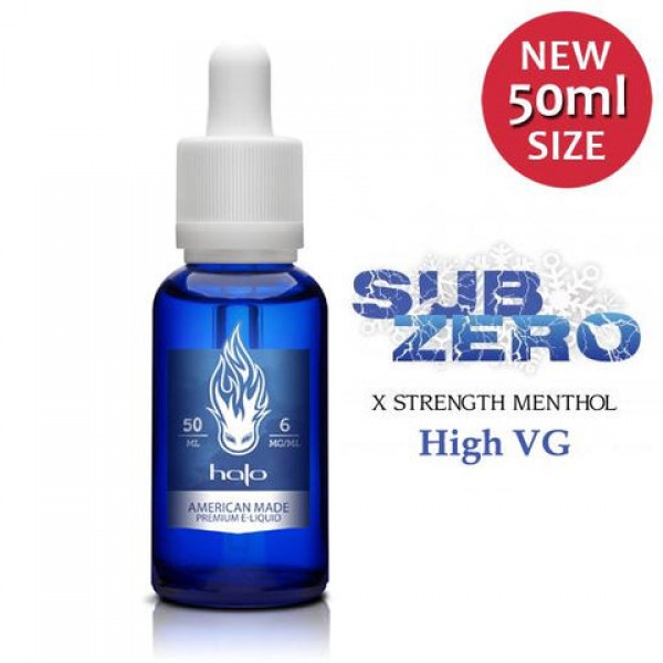 SubZero Menthol (High VG) - Halo E-Liquid