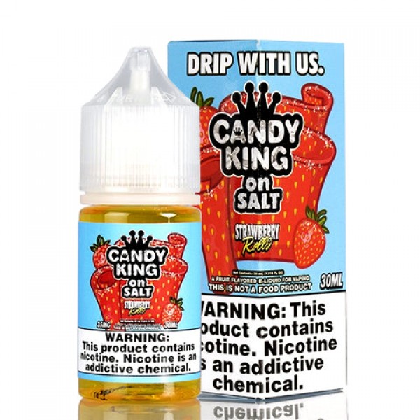 Strawberry Rolls on Salt - Candy King E-Juice