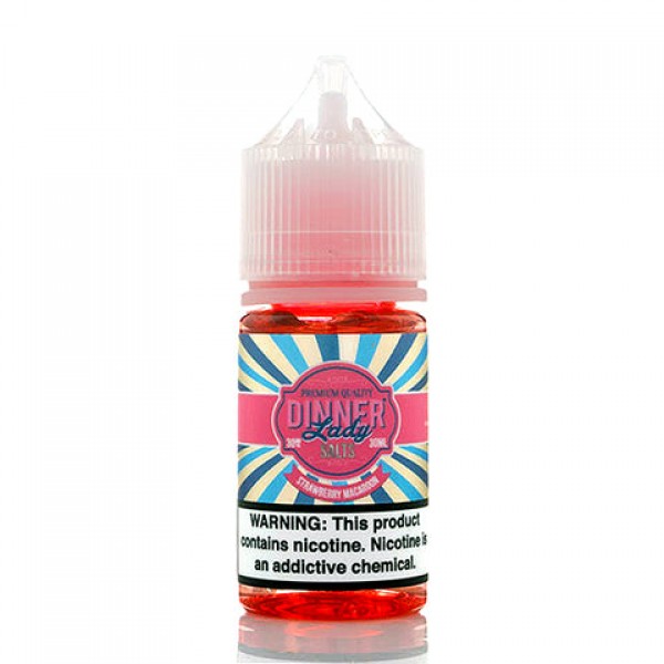 Strawberry Macaroon Salt- Dinner Lady E-Juice