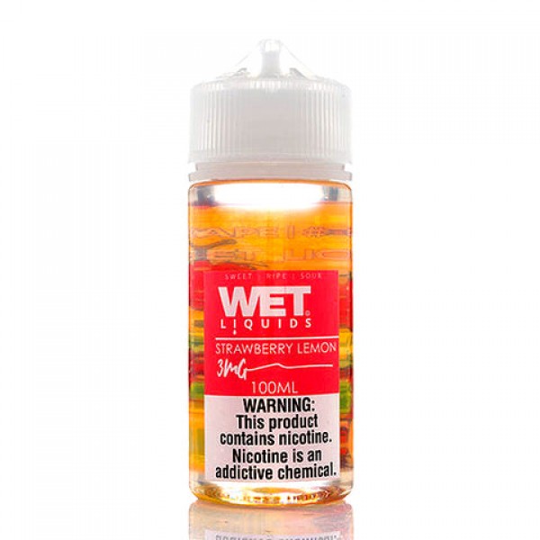 Strawberry Lemon - Wet Liquids E-Juice (100 ml)