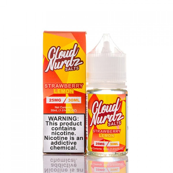 Strawberry Lemon - Cloud Nurdz Salts E-Juice [Nic Salt Version]