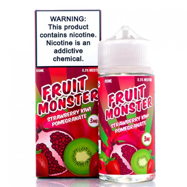 Strawberry Kiwi Pomegranate - Fruit Monster E-Juice (100 ml)