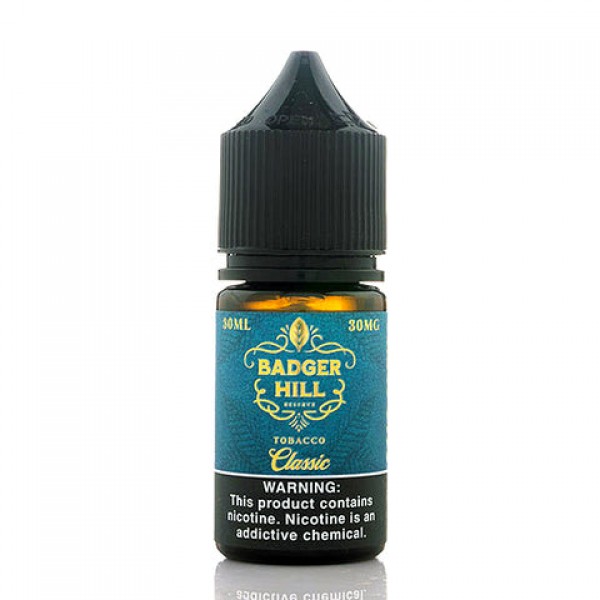 Classic Salt - Badger Hill Reserve E-Juice