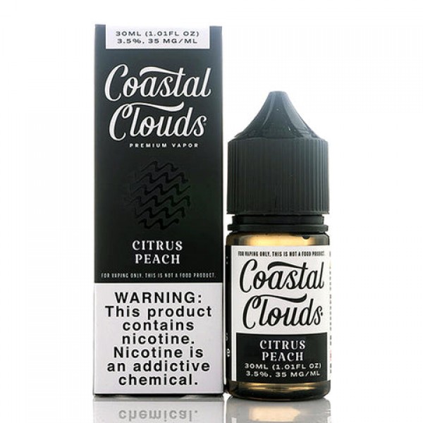 Citrus Peach Salt - Coastal Clouds E-Juice