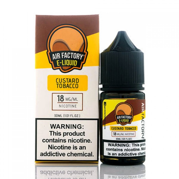 Custard Tobacco Salt - Air Factory E-Juice [Nic Salt Version]