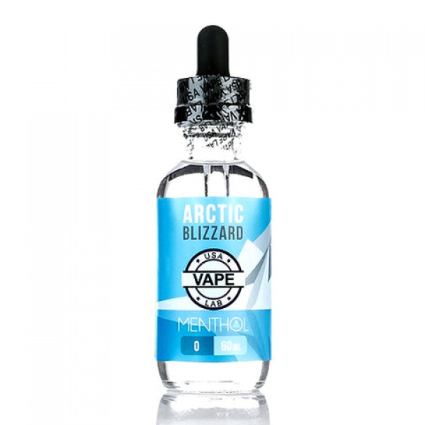 Crisp Menthol (Arctic Blizzard) - USA Vape Lab E-Juice (100 ml)