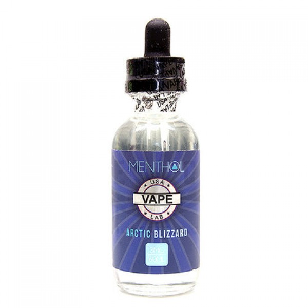 Crisp Menthol (Arctic Blizzard) - USA Vape Lab E-Juice (100 ml)