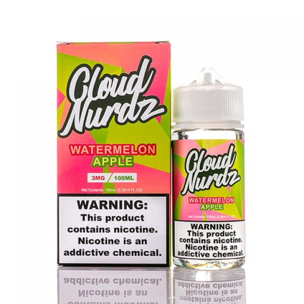 Watermelon Apple - Cloud Nurdz E-Juice (100 ml)