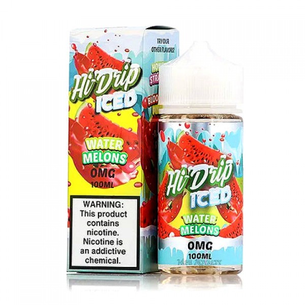 Water Melons Iced - Hi Drip E-Juice (100 ml)