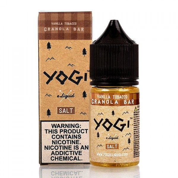 Vanilla Tobacco Granola Bar [Nic Salt Version] - Yogi E-Juice