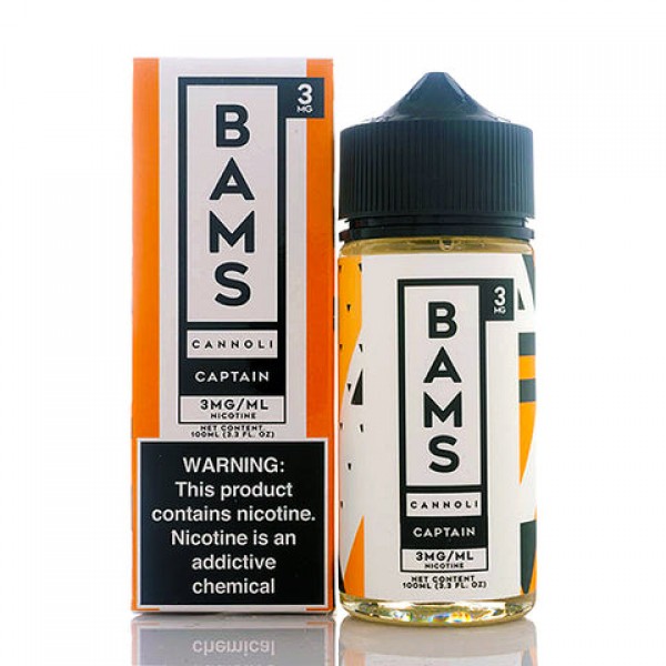 Captain Cannoli - Bam's Cannoli E-Juice (100 ml)