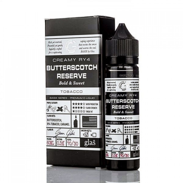 Butterscotch Reserve - Glas Basix E-Juice (60 ml)