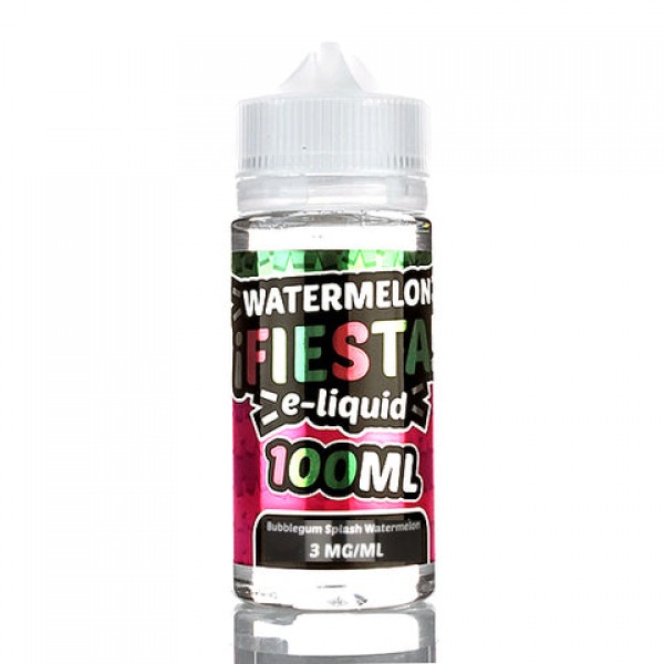 Bubblegum Splash Watermelon - Watermelon Fiesta E-Juice (100 ml)