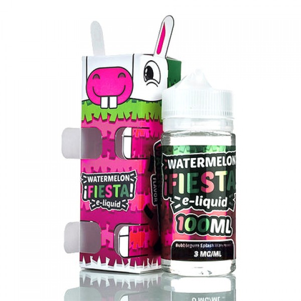 Bubblegum Splash Watermelon - Watermelon Fiesta E-Juice (100 ml)