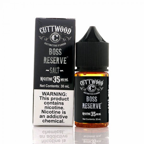 Boss Reserve Salt - Cuttwood E-Juice